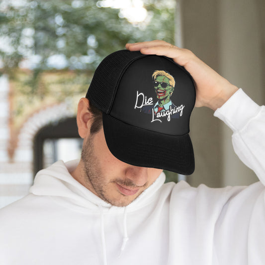 Die Laughing Comedy Mesh Back Structured Baseball Hat