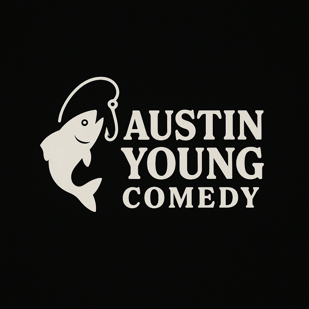 Austin Young Comedy Left Chest Logo T-Shirt