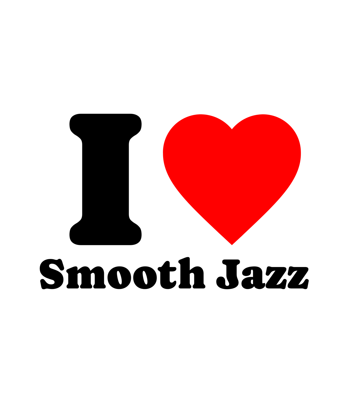 I Heart SMOOTH JAZZ Michael Morgan Inspired T-Shirt