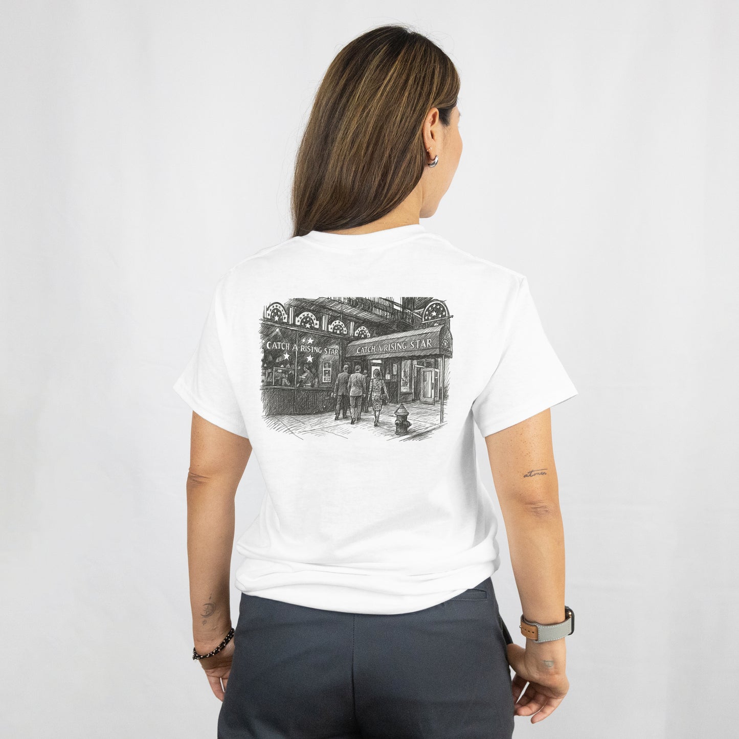 To Catch A Rising Star NYC Marquee Comedy Club Inspired Vintage T-Shirt