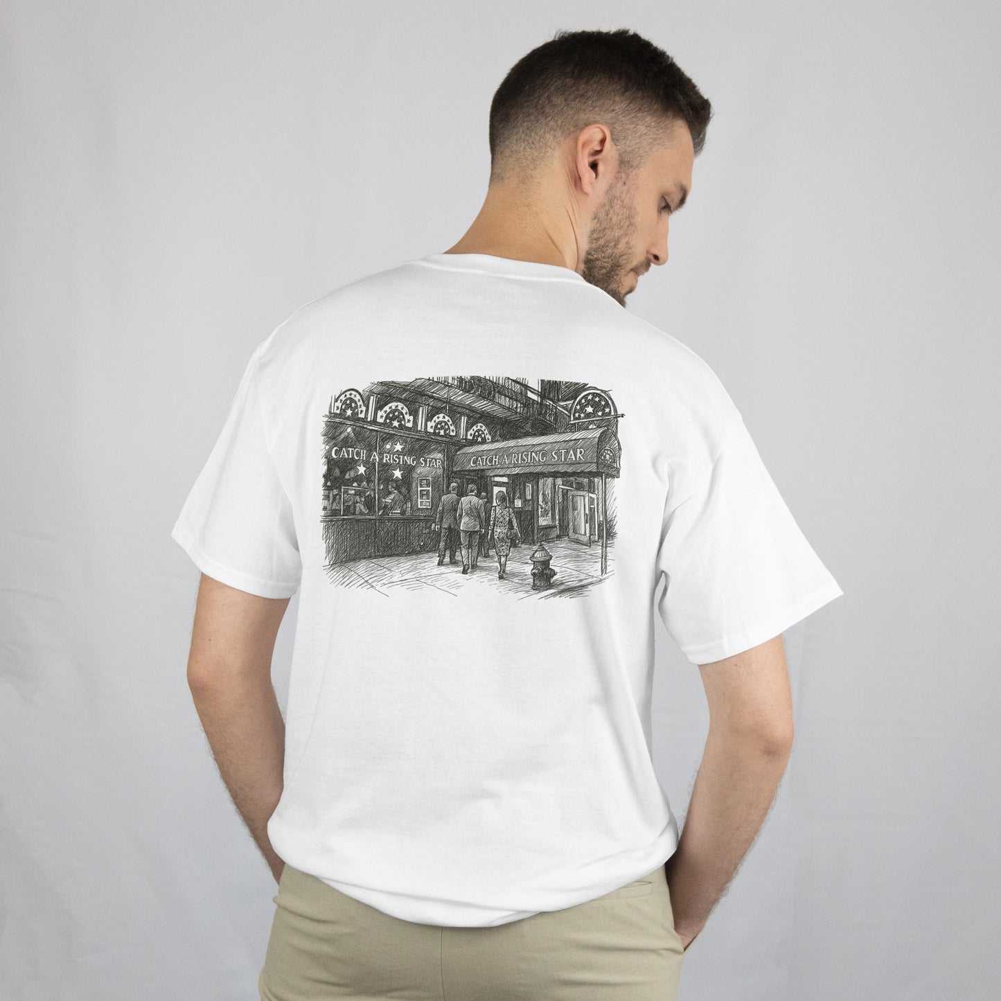 To Catch A Rising Star NYC Marquee Comedy Club Inspired Vintage T-Shirt