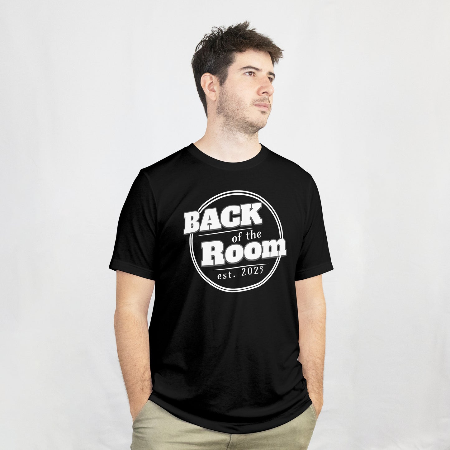Back Of The Room Official Full Front Established 2025 T-Shirt
