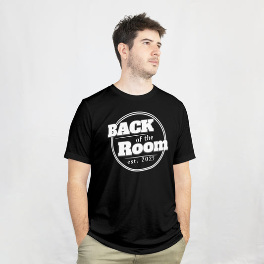 Back Of The Room Official Full Front Established 2025 T-Shirt