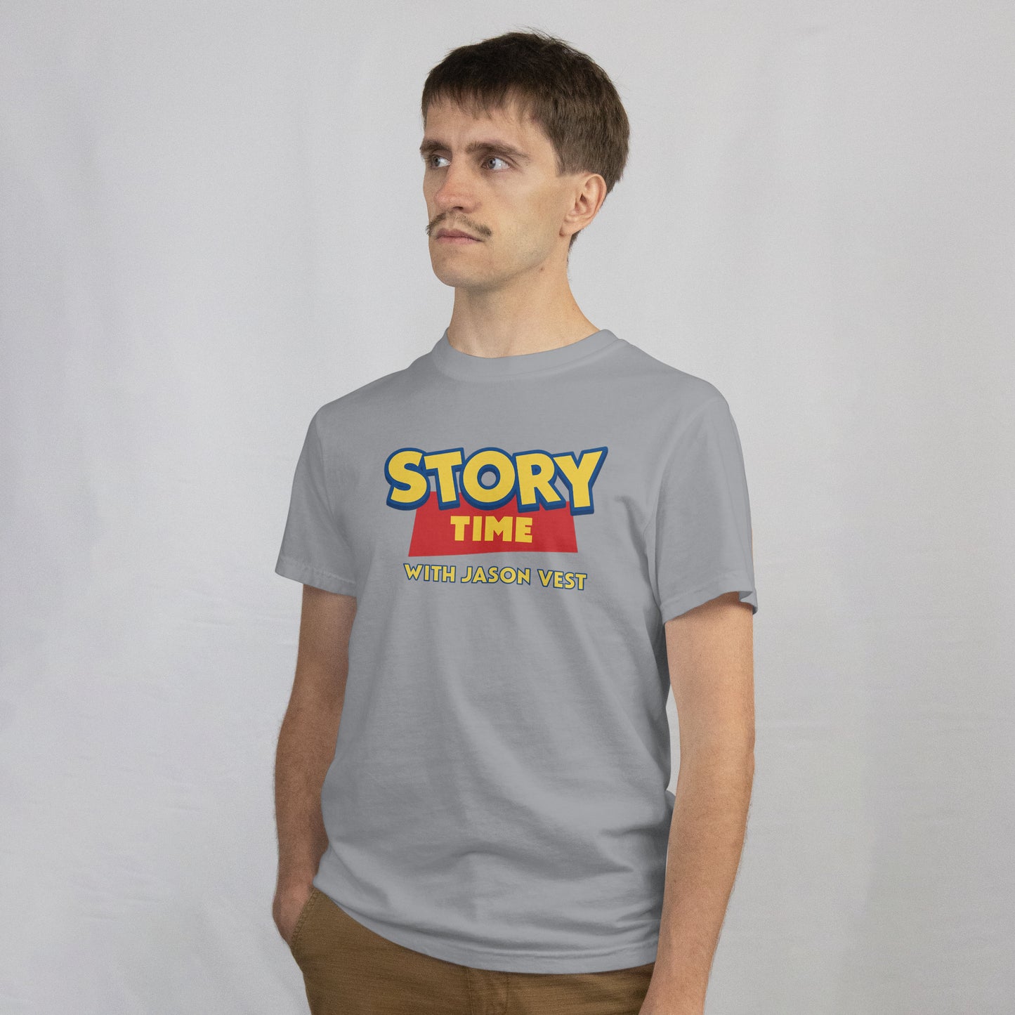 Story Time with Jason Vest – Official Logo T-Shirt
