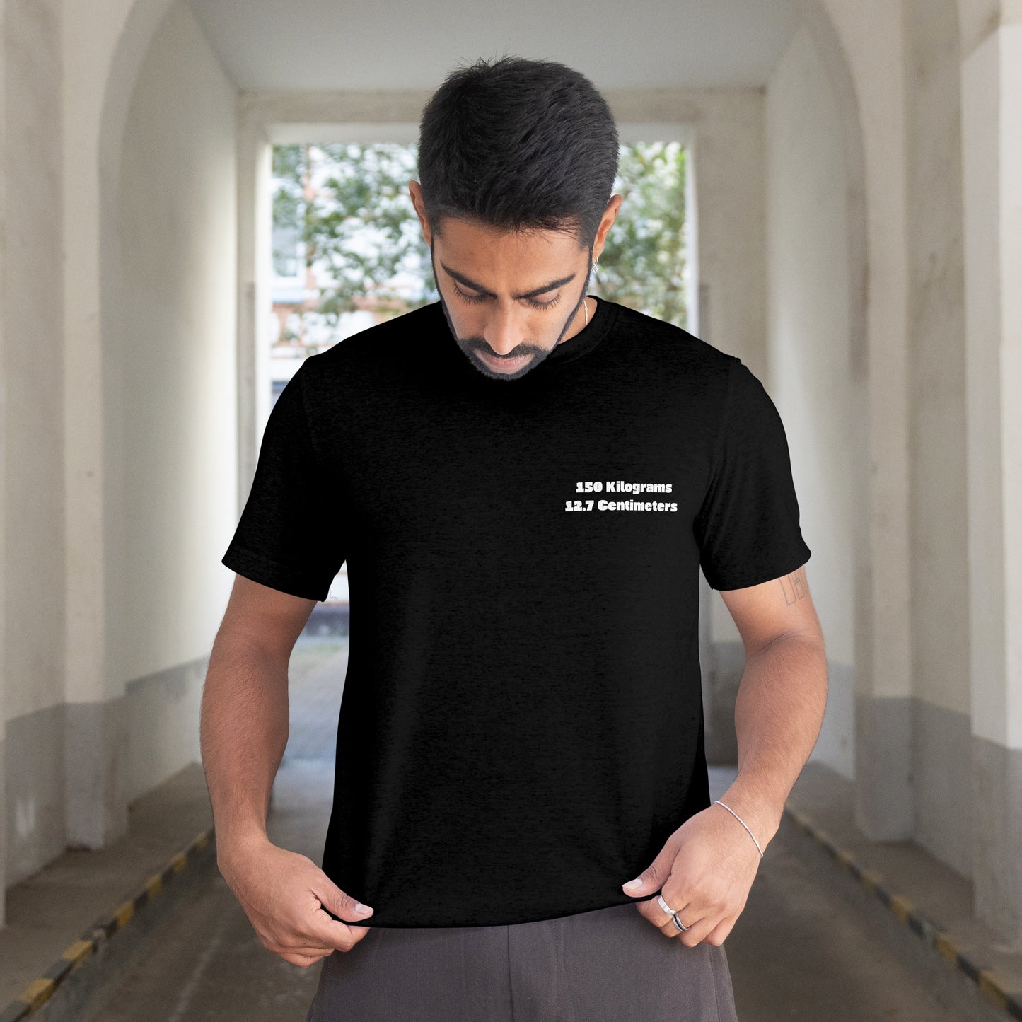 "150 Kilograms 12.7 Centimeters" Gus Horn Inspired T-Shirt