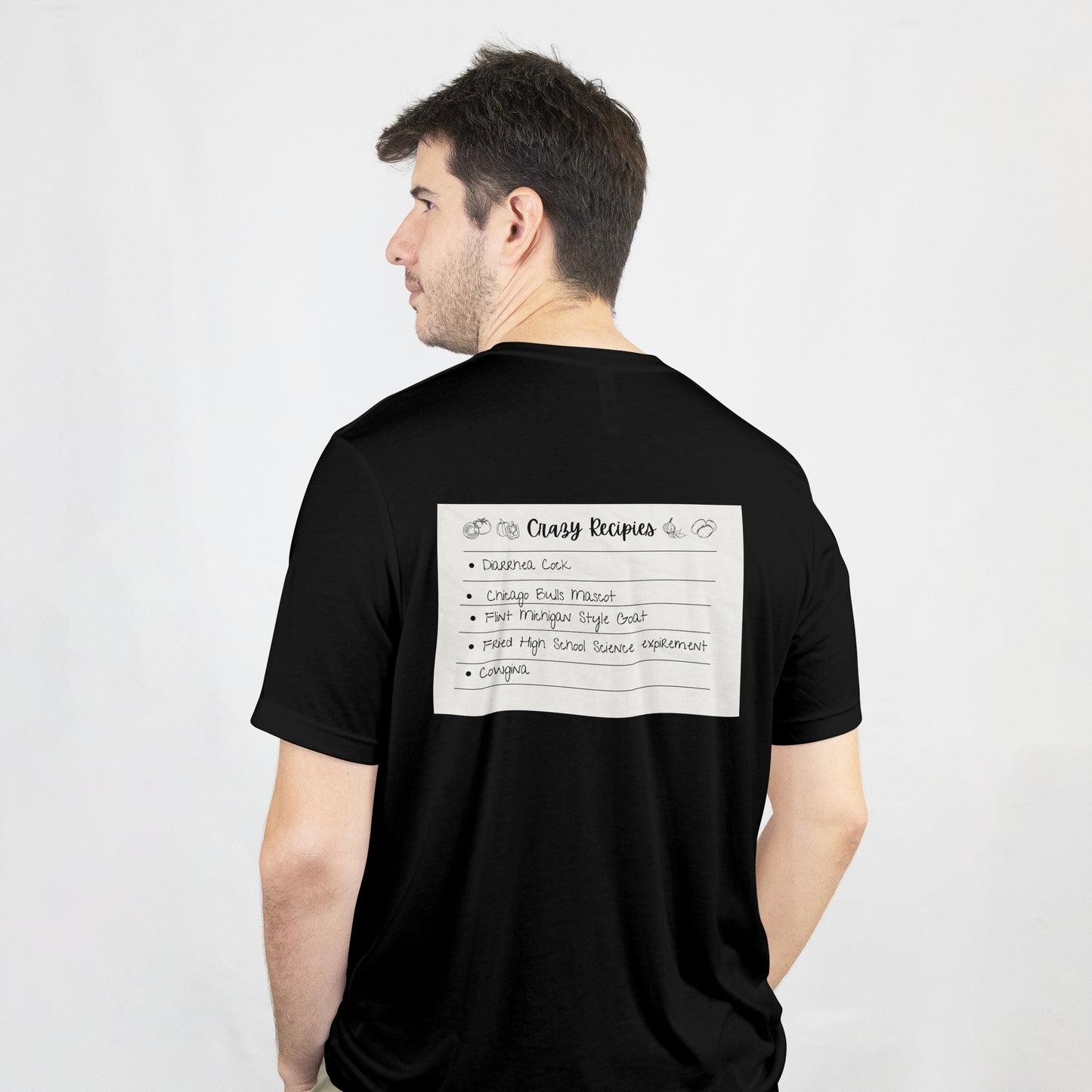 "Crazy Recipes" Gus Horn Instagram Inspired T-Shirt