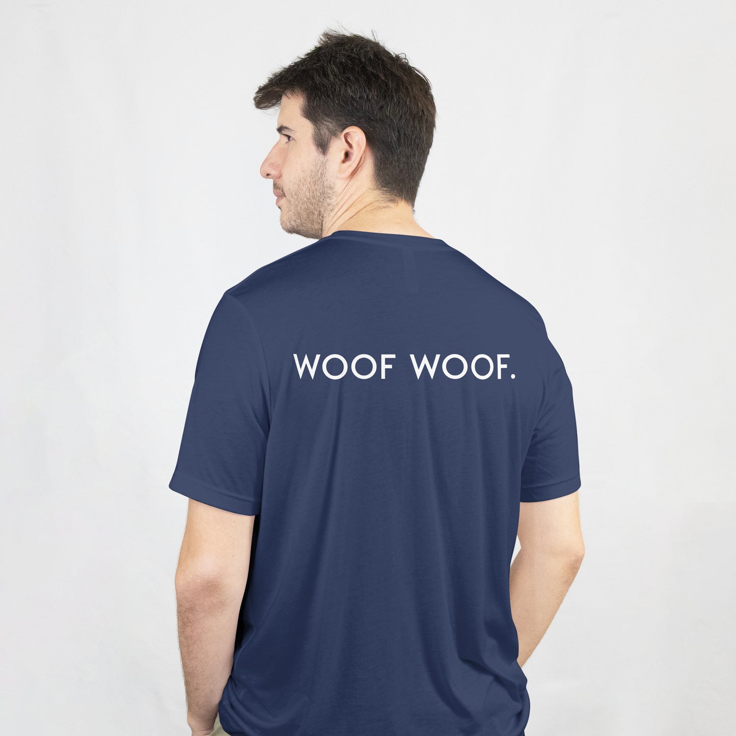 "Woof Woof" The Captains Dogs Podcast T-Shirt