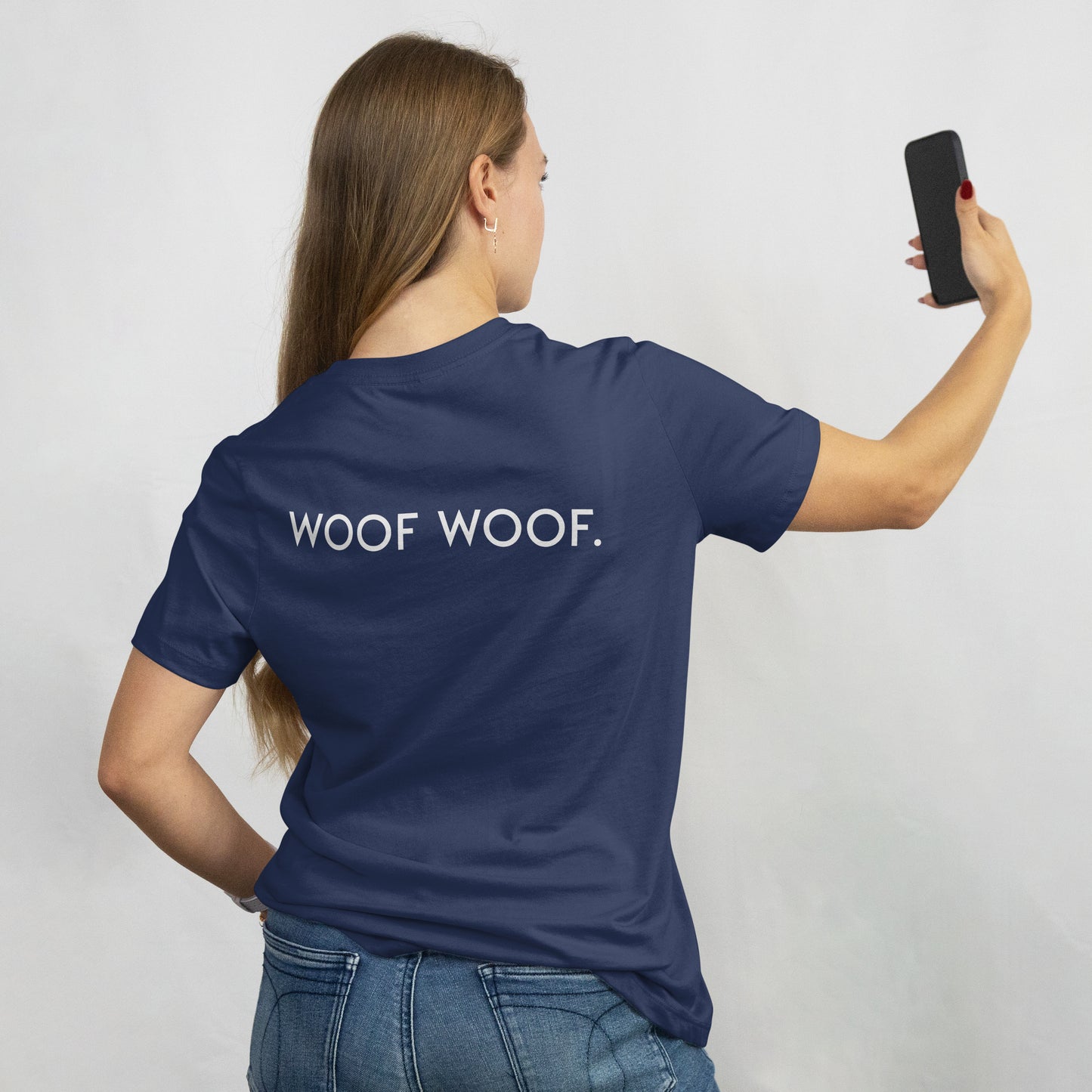 "Woof Woof" The Captains Dogs Podcast T-Shirt