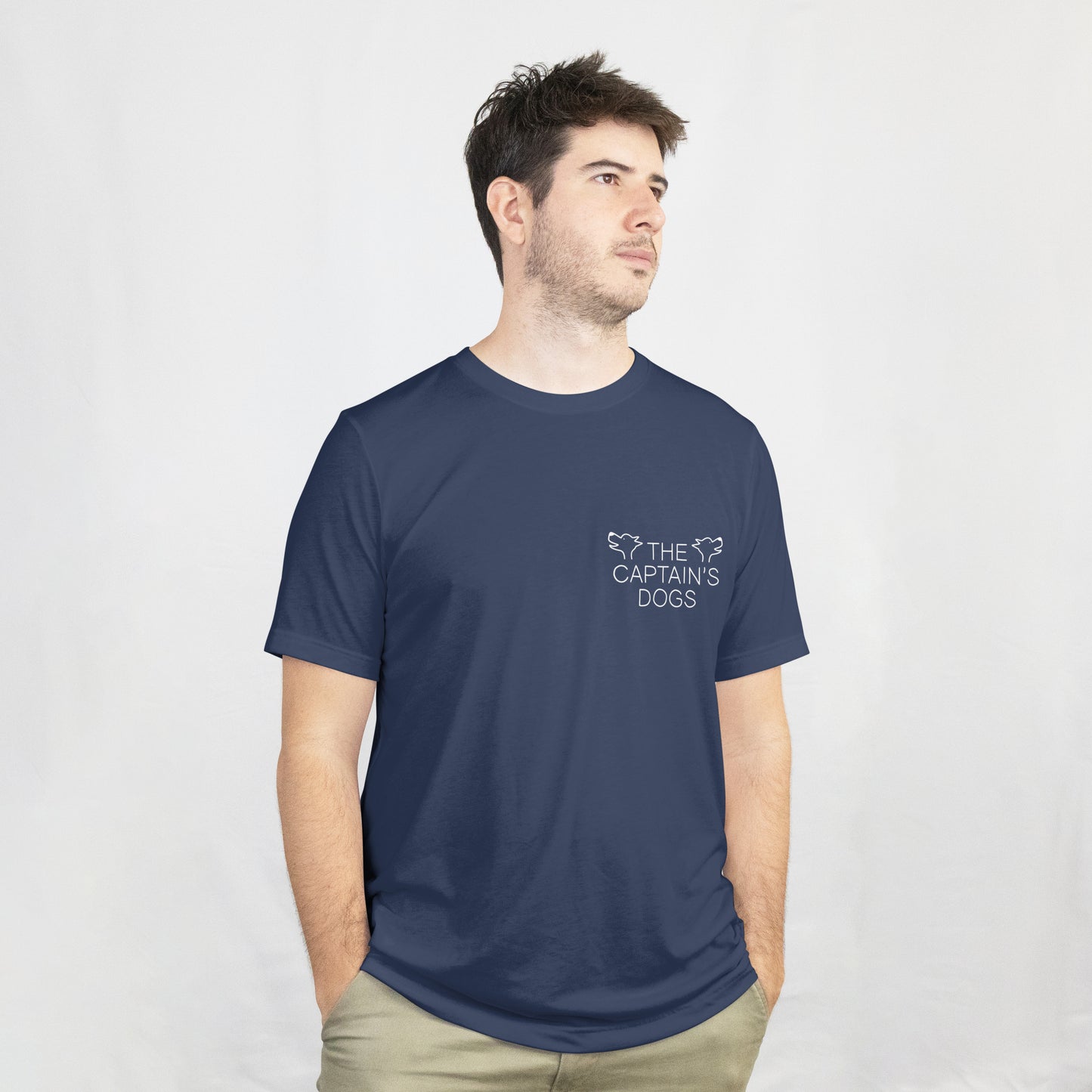 "Woof Woof" The Captains Dogs Podcast T-Shirt