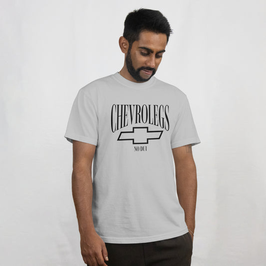 CHEVROLEGS W.ET. Works Every Time Podcast Inspired Parody T-Shirt