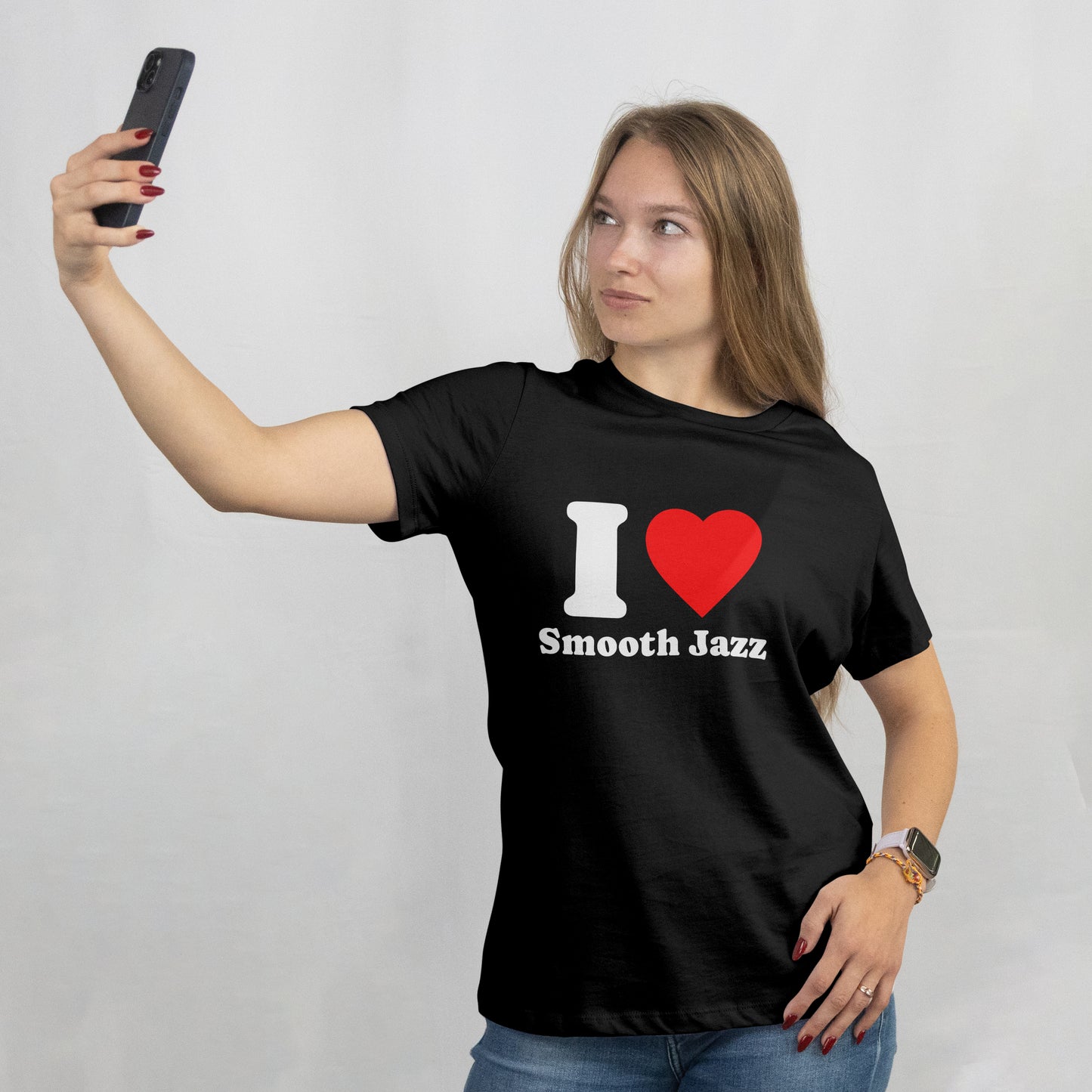 I Heart SMOOTH JAZZ Michael Morgan Inspired T-Shirt