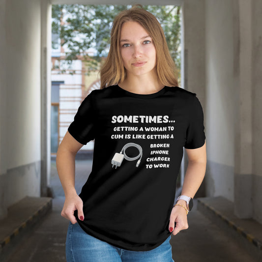 "Broken iphone Charger" Jay Legend Bit Inspired T-Shirt