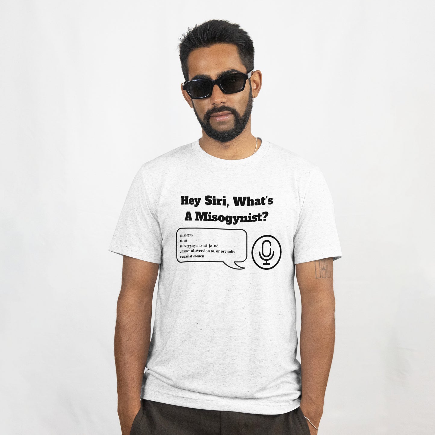 "Hey Siri, What's A Misogynist?" Nathan Loe Inspired T-Shirt