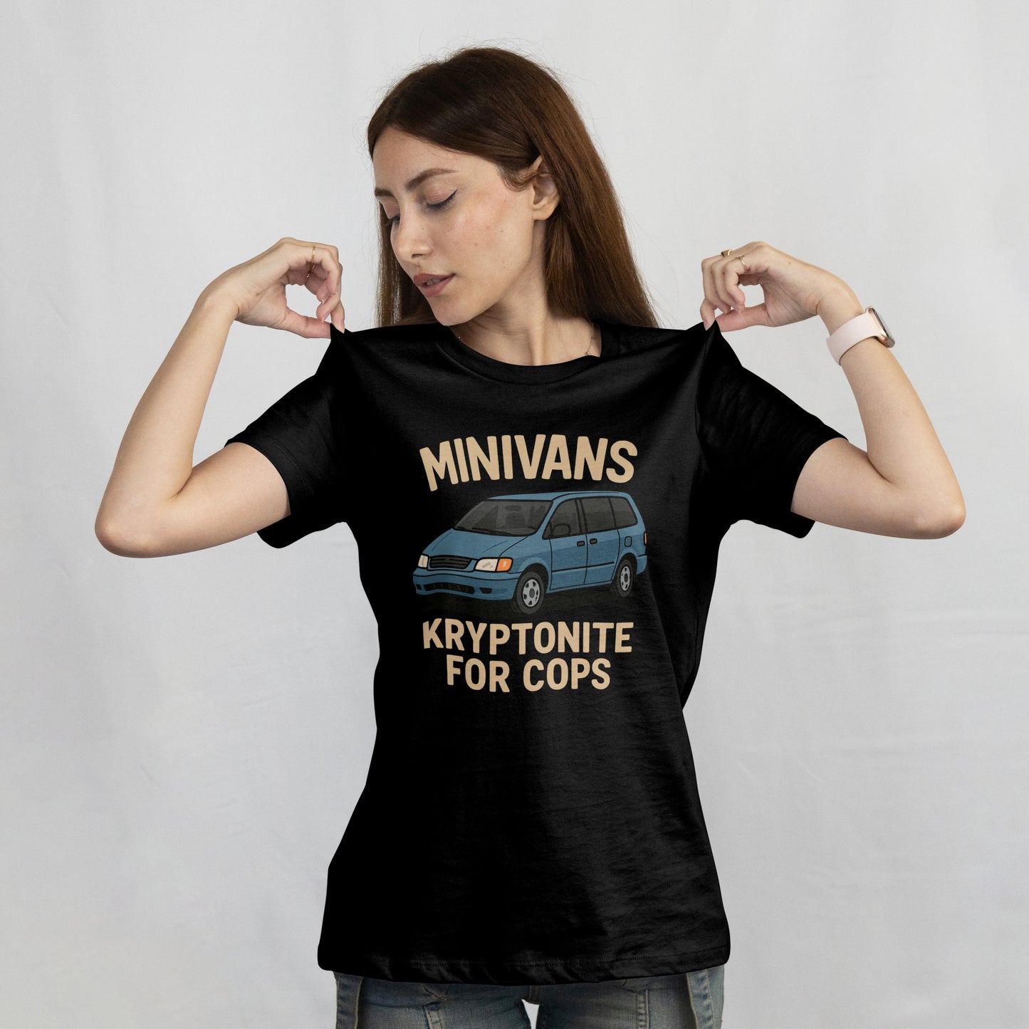 "MiniVans, Kryptonite For Cops" Yoshee Inspired T-Shirt