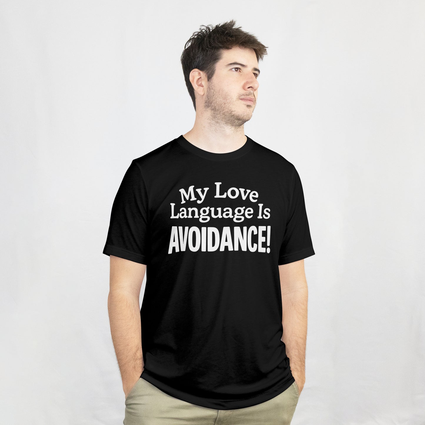 "My Love Language Is Avoidance!!" Yoshee Inspired T-Shirt