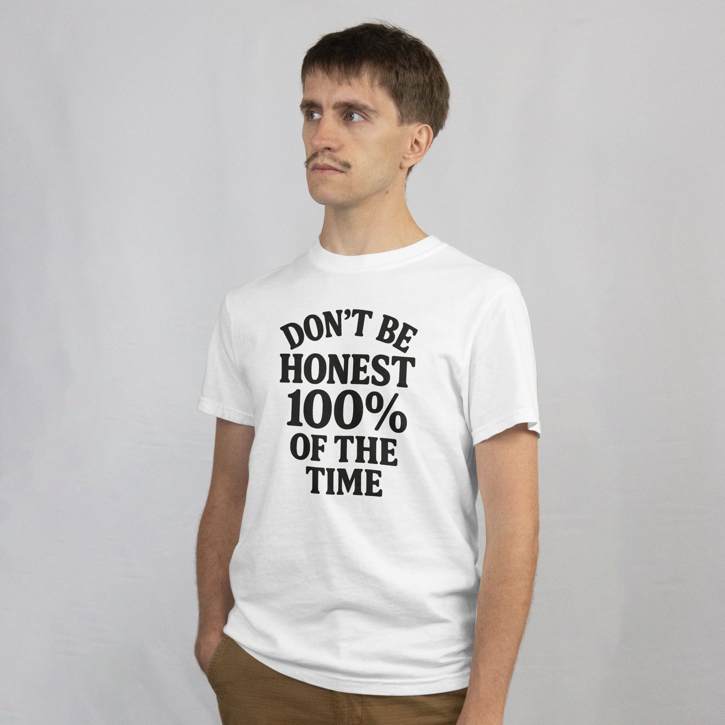 "Don't Be Honest 100% Of The Time" Yoshee Inspired T-Shirt