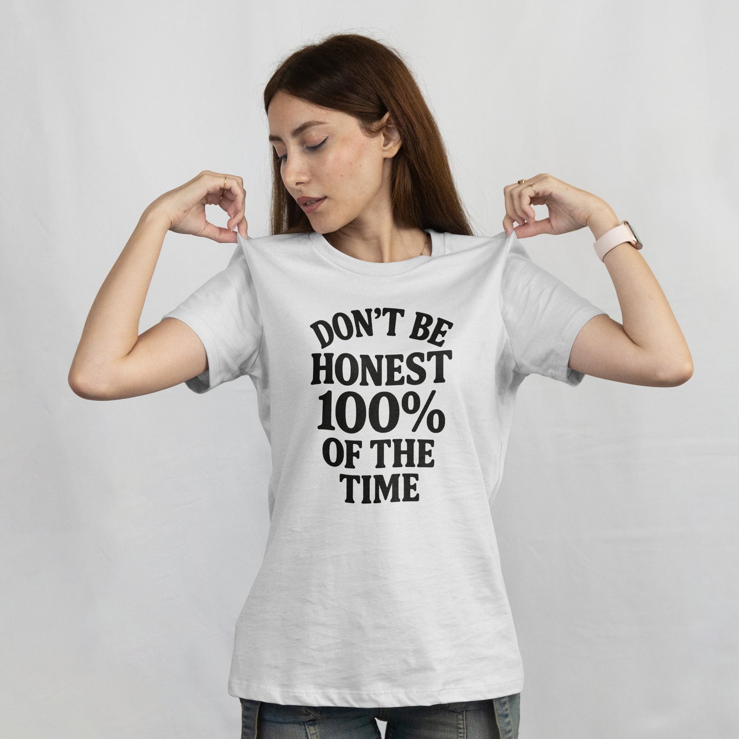 "Don't Be Honest 100% Of The Time" Yoshee Inspired T-Shirt