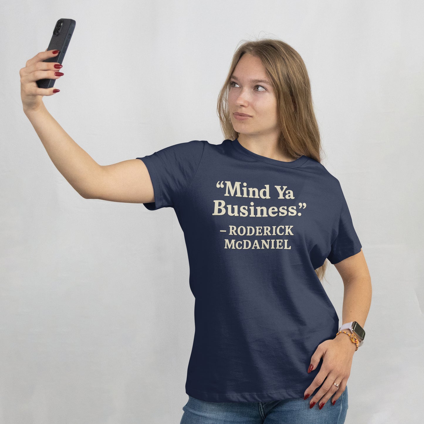 “None of My Business” Roderick McDaniel T-Shirt