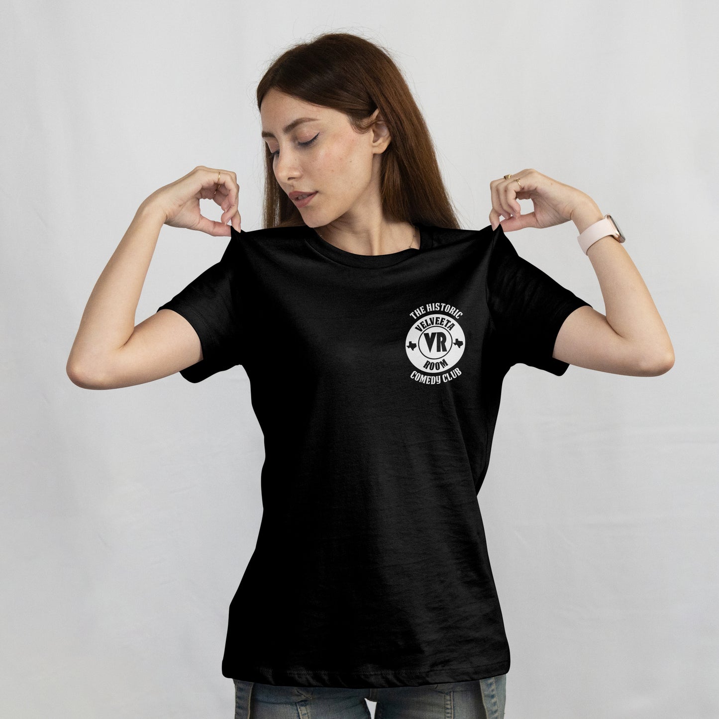 The Velveeta Room "The Historic Comedy Club" Official Logo T-Shirt