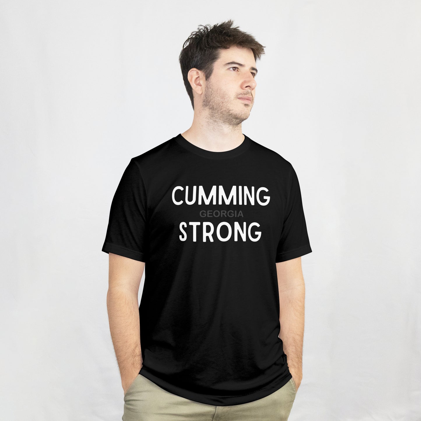 "Cumming Strong" Ryan Schrilla Georgia Inspired T-Shirt