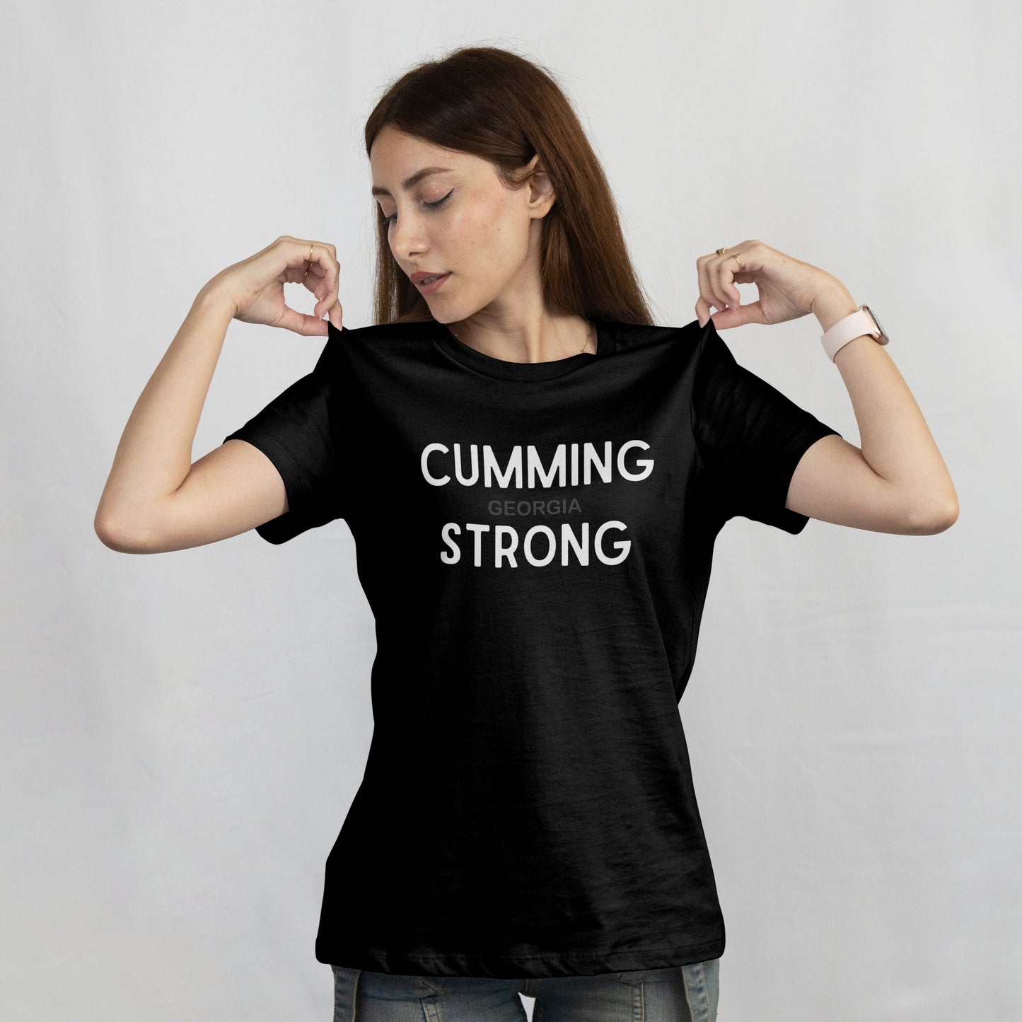 "Cumming Strong" Ryan Schrilla Georgia Inspired T-Shirt