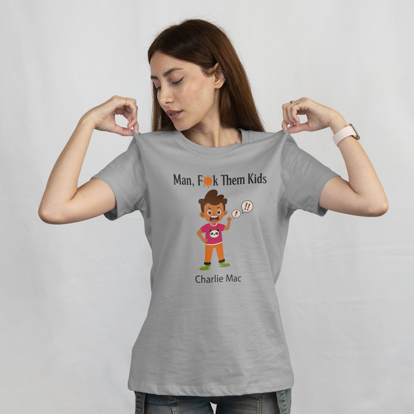 “Man, F* Them Kids” Charlie Mac Children's Book T-Shirt