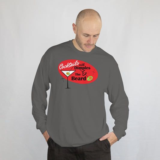 Cocktails with Dimples & the Beard - Long Sleeve T-Shirt