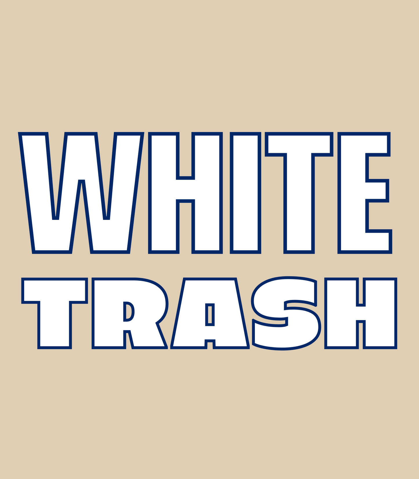 Texas WHITE TRASH Michael Morgan Inspired T-Shirt