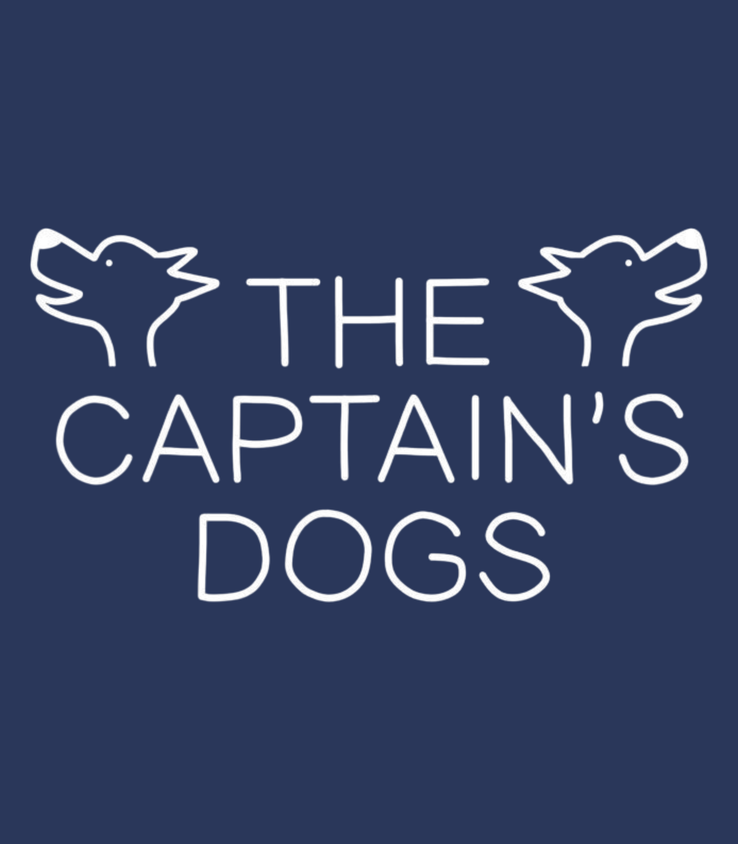 "The Captain's Dogs" Podcast Official T-Shirt