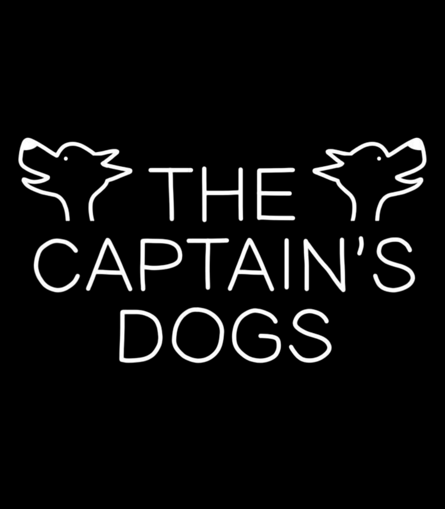 "The Captain's Dogs" Podcast Official T-Shirt