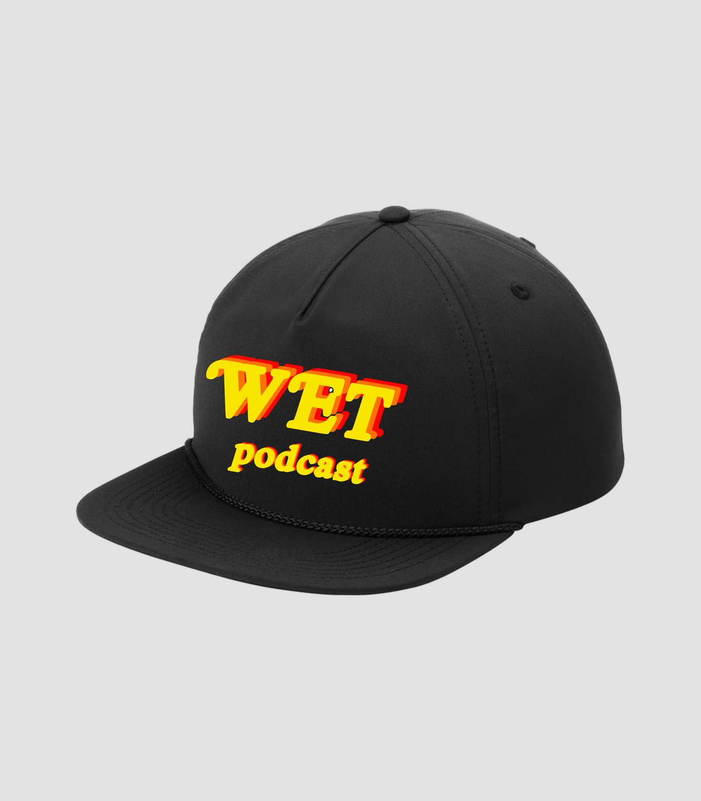 W.E.T Works Every Time Podcast Rope Cap