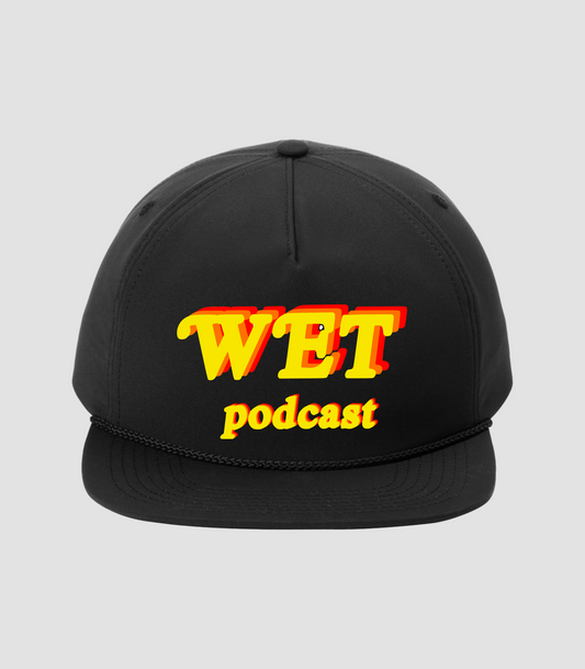 W.E.T Works Every Time Podcast Rope Cap