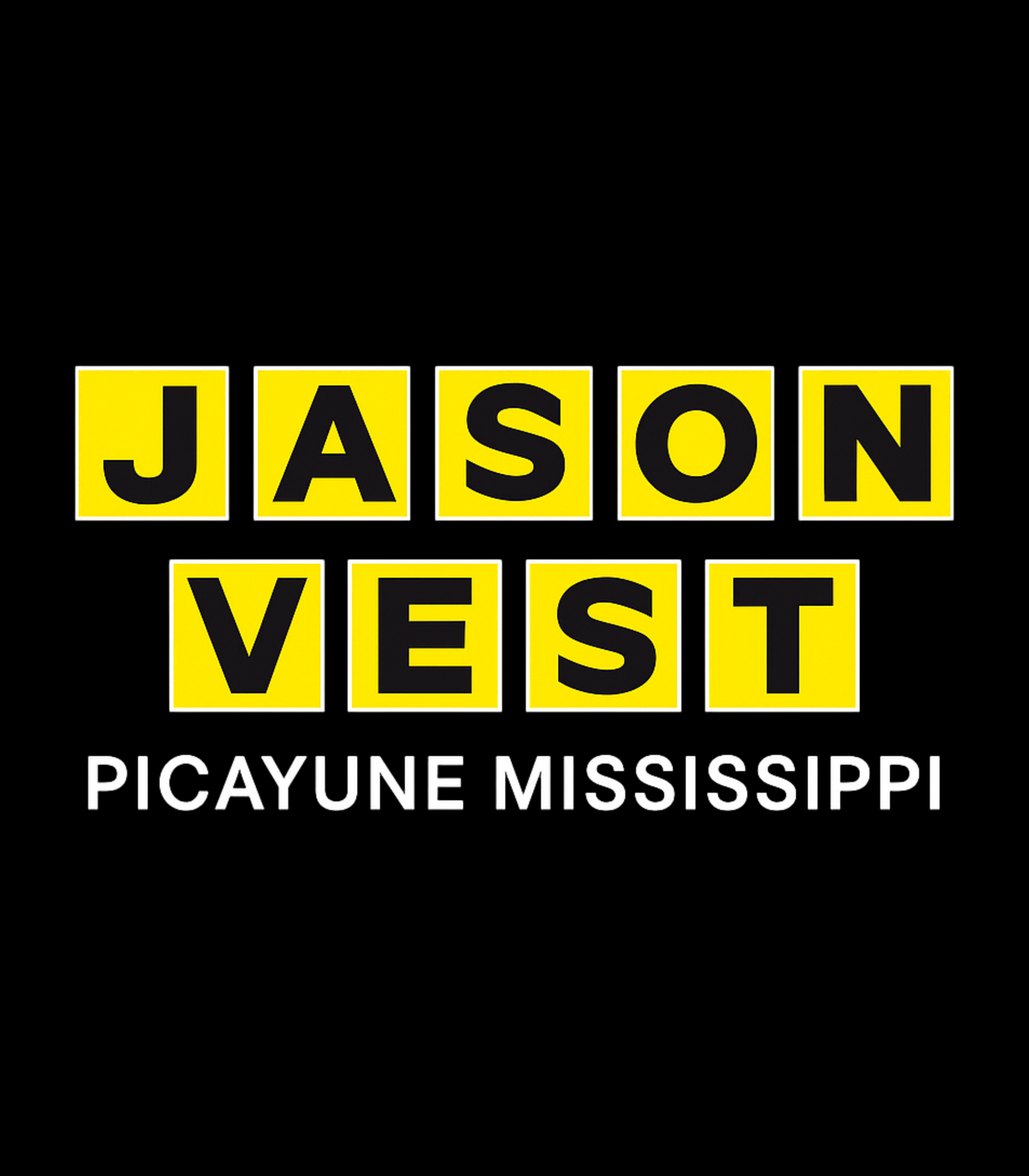 Jason Vest Waffle House Parody Picayune Missisipi T-Shirt