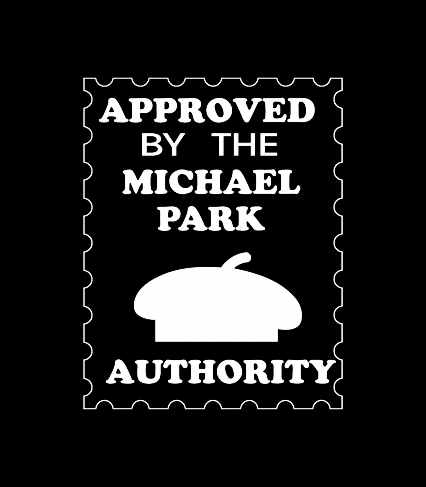 The Velveeta Room "Approved by the Michael Park Authority" Logo T-Shirt