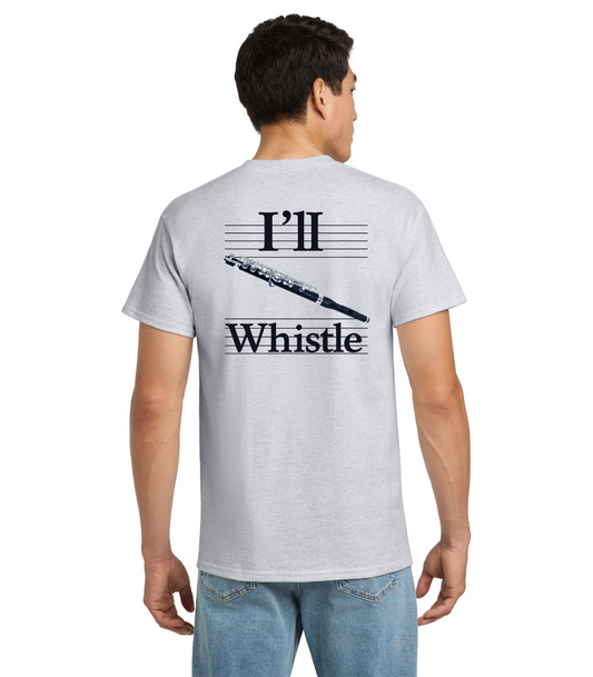 "I'll Whistle" Ryan Schrlla Comedy Piccolo Pocket T-Shirt