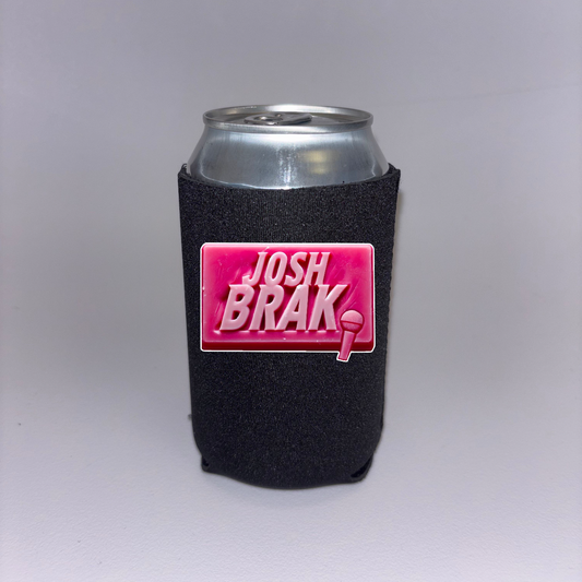 Josh Brak Mic and Soap Logo Can Hugger