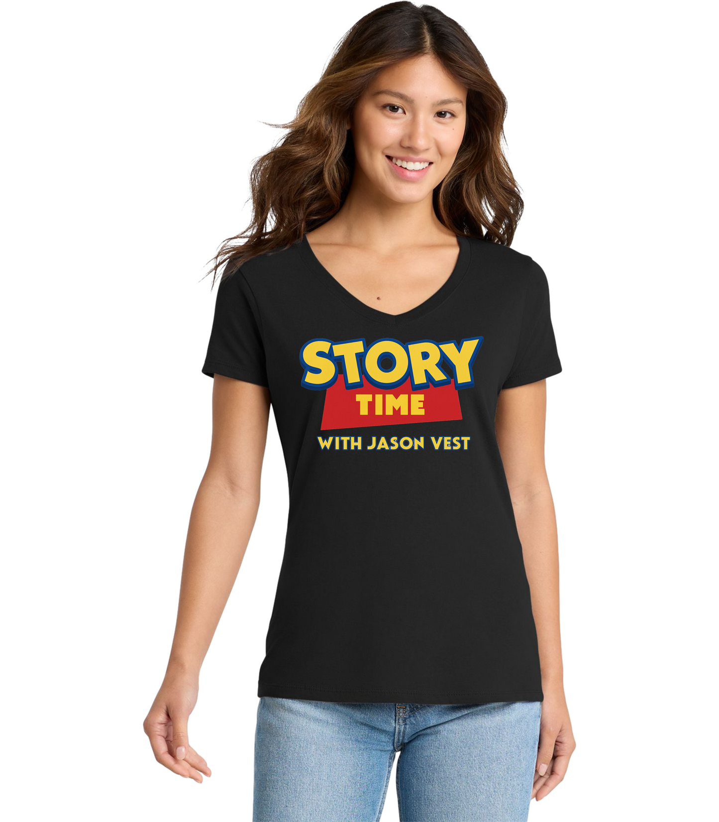 Story Time with Jason Vest – Official Logo T-Shirt