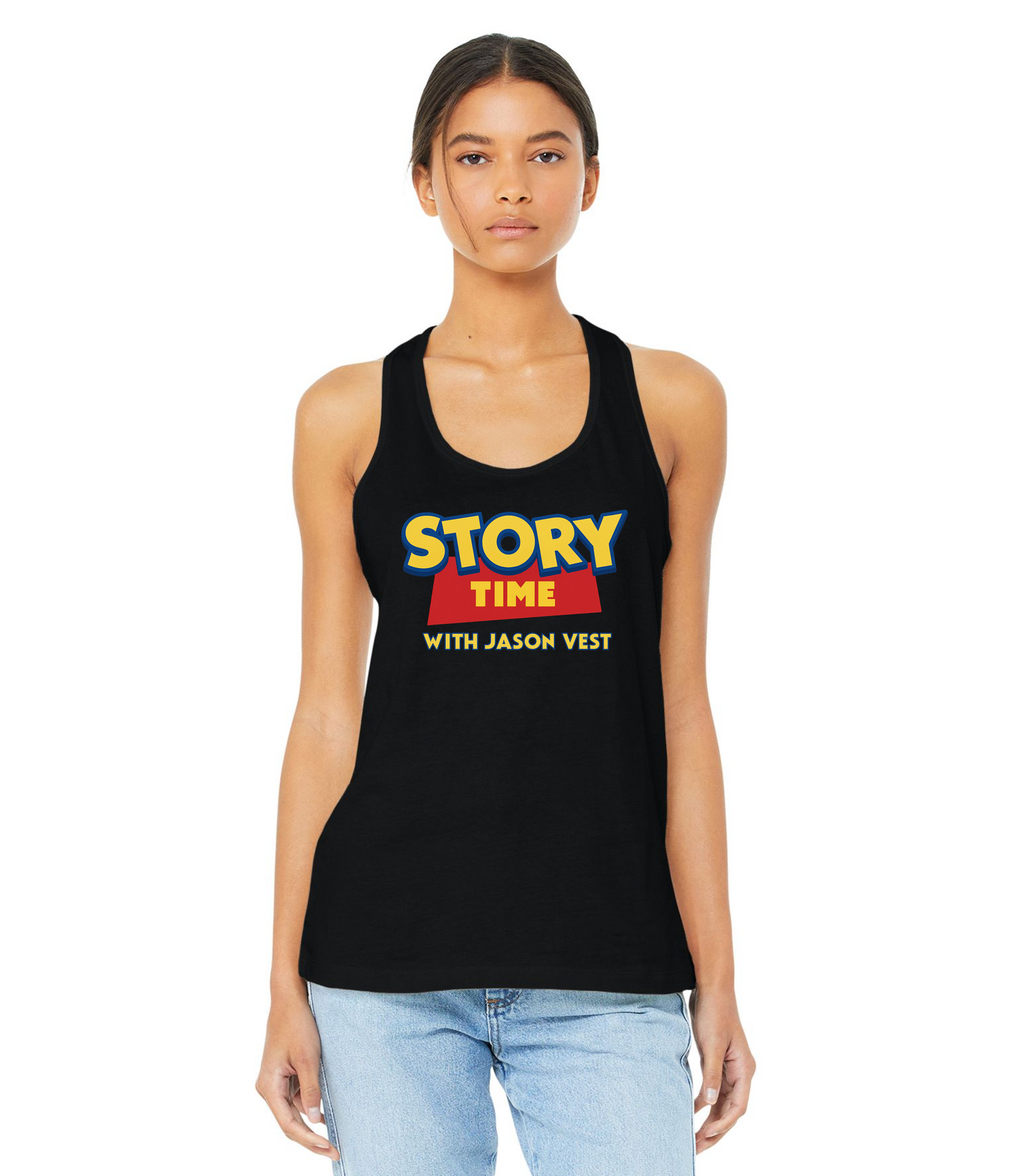 Story Time with Jason Vest – Official Logo T-Shirt