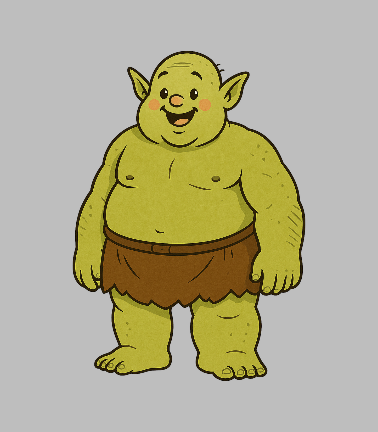 "Body Of Shrek and Face of A Toddler" Austin Young Inspired T-Shirt