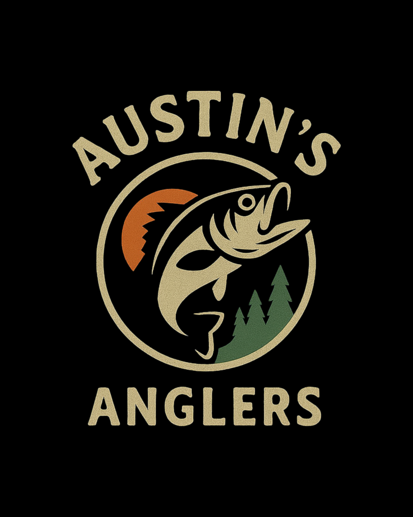 Austin's Anglers "Sunset Hook" Fishing Hat Austin Young Comedy Cap