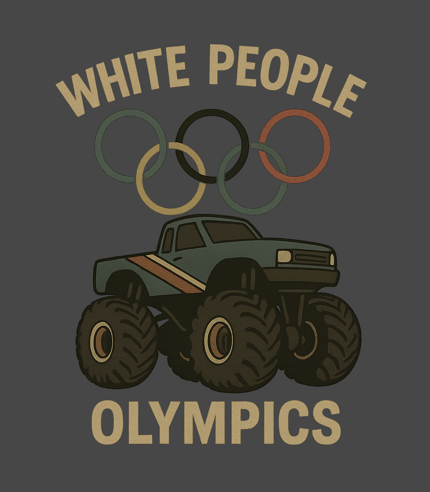 "White People Olympics" Dedrick Flynn Inspired T-Shirt