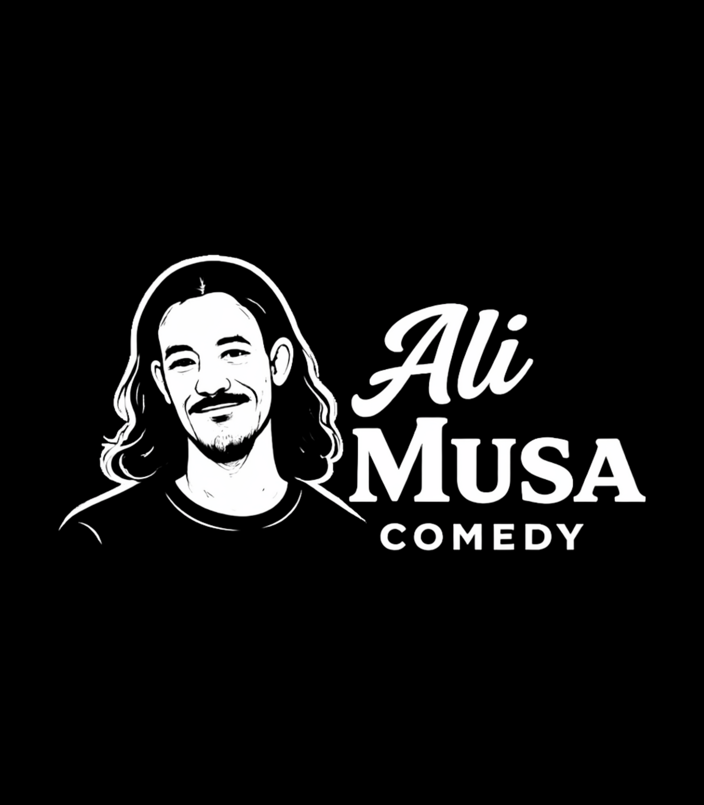 Ali Musa Comedy Left Chest Logo T-Shirt