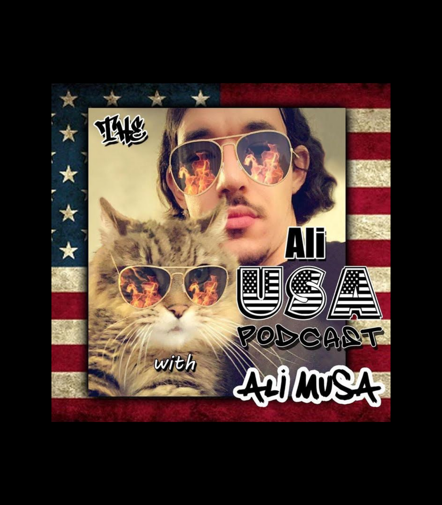 "The Ali USA Podcast" T-Shirt