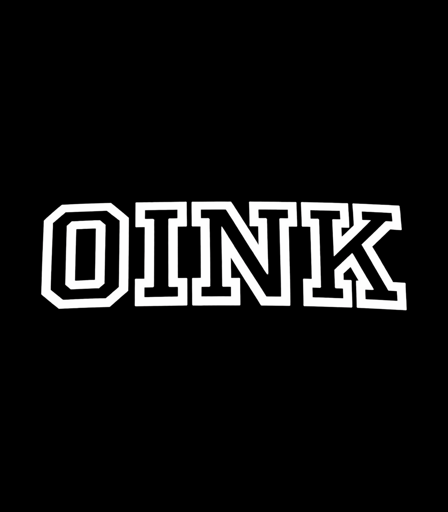 "Oink" Pink Parody Logo Ali Musa T-Shirt