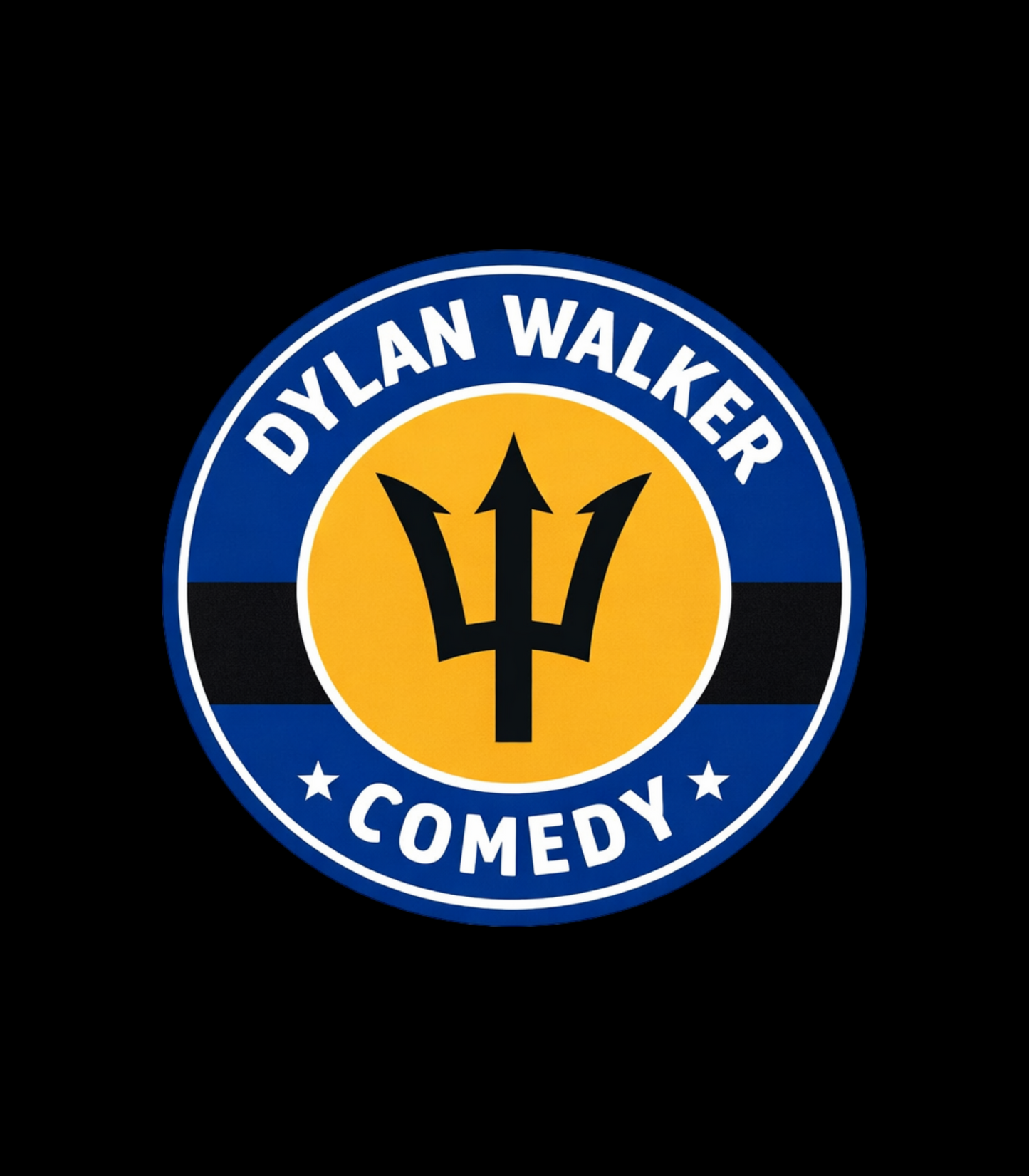 Dylan Walker Comedy Barbados Inspired Logo Mesh Back Hat