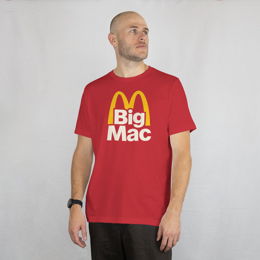 "Big Mac" McDonalds Parody Charlie Mac T-Shirt