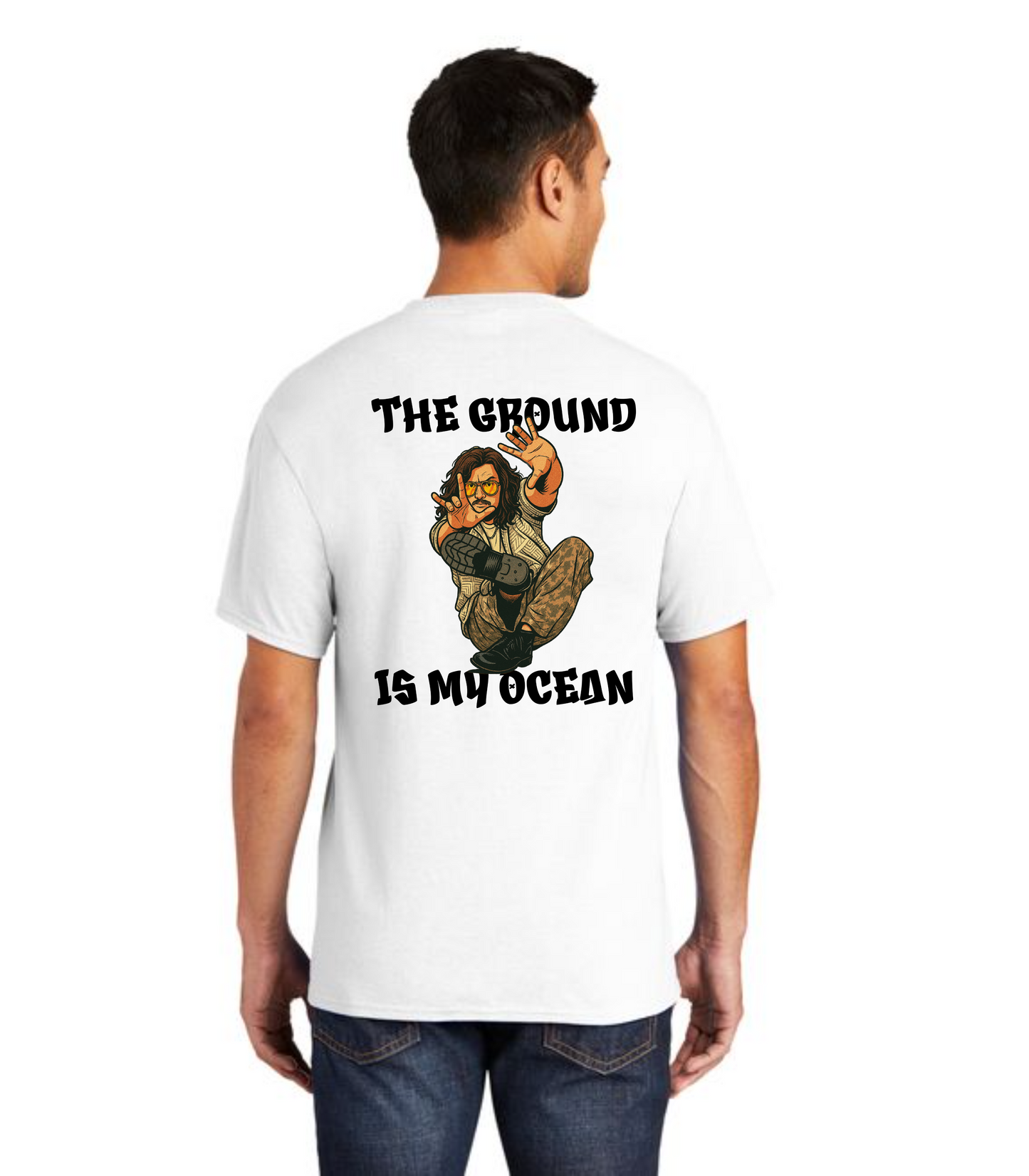 "The Ground Is My Ocean" Nathan Loe T-Shirt
