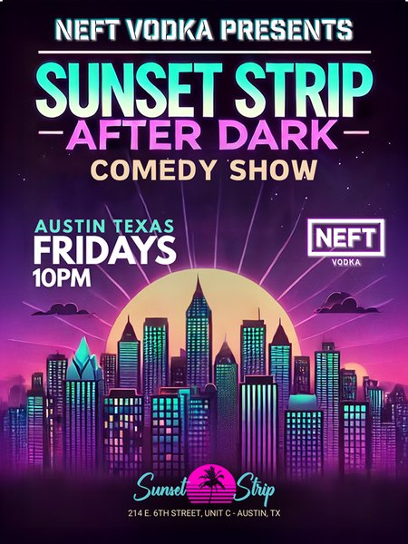 Sunset Strip ATX After Dark T-Shirt
