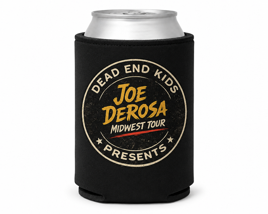 Joe DeRosa Midwest Tour Can Hugger – Official Tour Merchandise