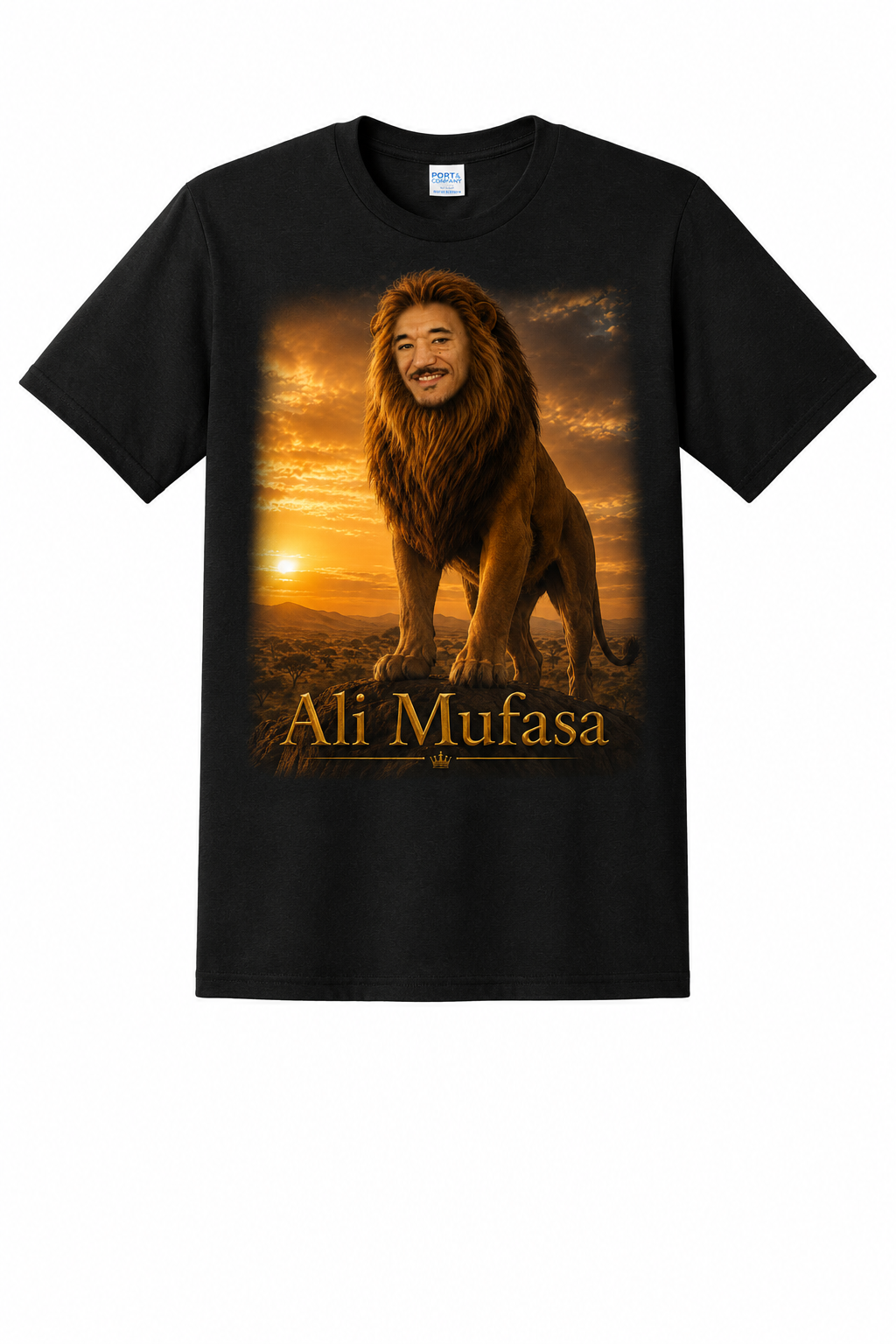 Ali Musa Ali Mufasa Lion King Parody T-Shirt